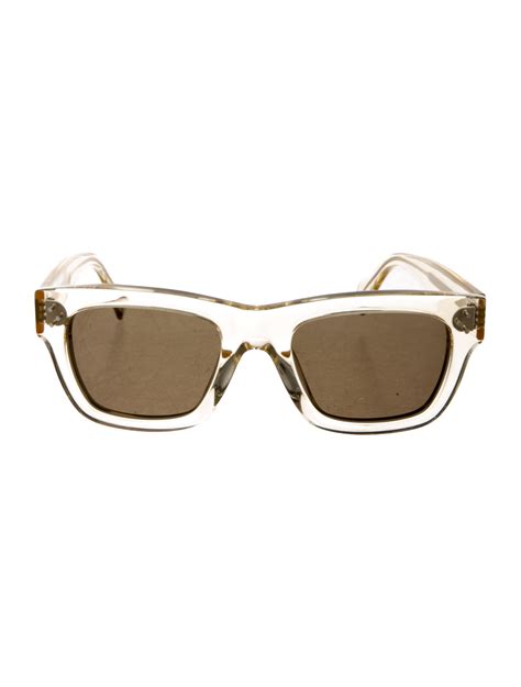 lentes celine|Celine transparent sunglasses.